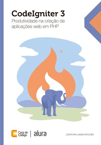 Capa do livro CodeIgniter 3