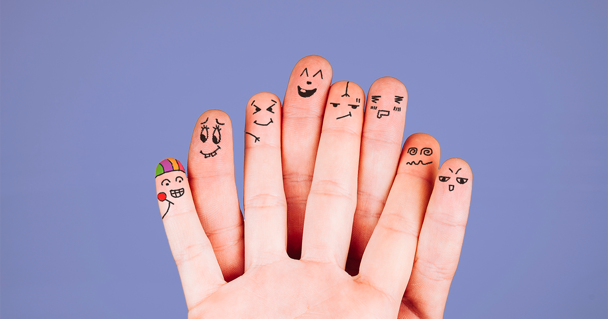 Como as emoções se refletem no corpo humano