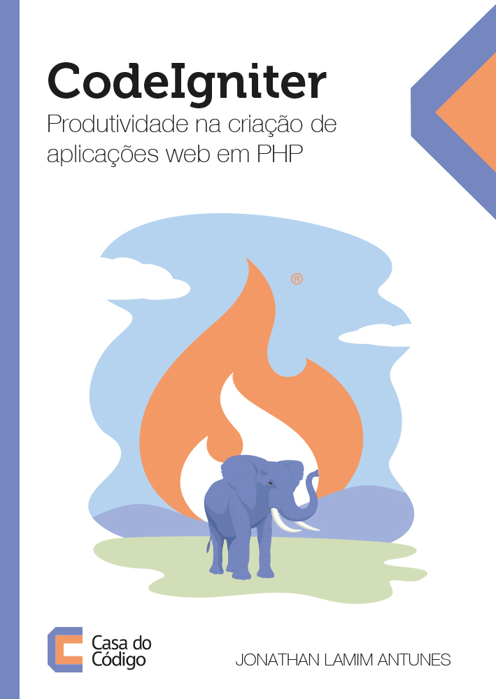Livro CodeIgniter 3 - Autor Jonathan Lamim